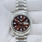 Seiko 5 - Custom Vintage Style Automatic Mens Watch 6309  Brown Sunburst Dial