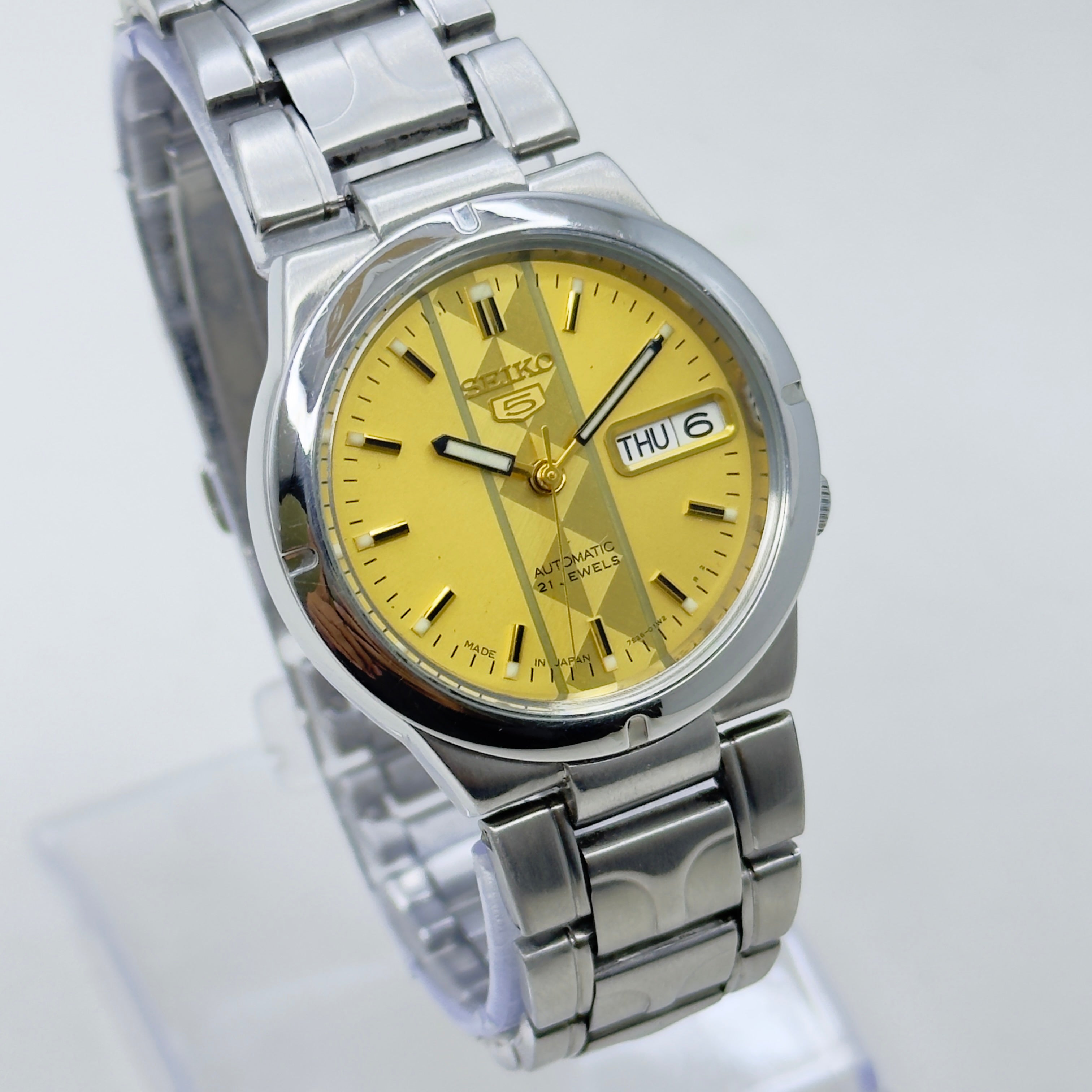 Vintage Seiko 5 Automatic Men's Watch Japan Made