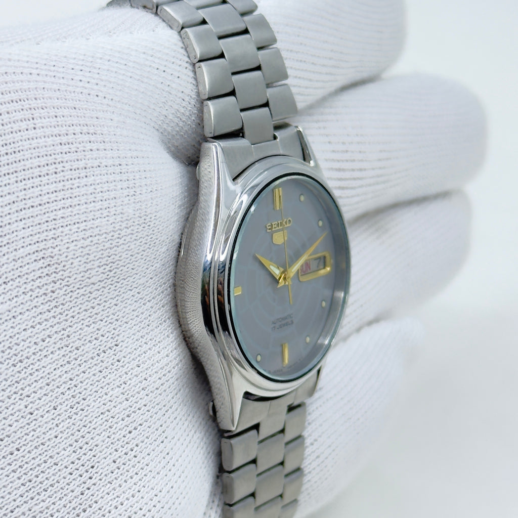 Vintage Seiko 5 Automatic 17J Men's Wristwatch Japan Made