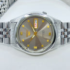 Seiko 5 - 7S26-00X0 Automatic Men's Watch Day Date Stainless Steel Japan Made