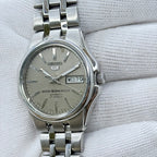 Vintage Seiko 5 Automatic 7S36-00A0 23J Grey Dial Men's Watch