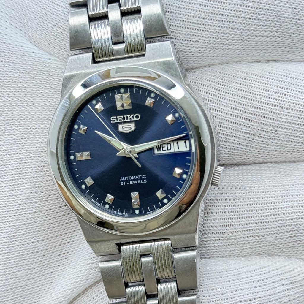 Seiko 5 Automatic Vintage Unisex Wristwatch 35mm Japan Made