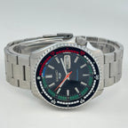 Seiko 5 - Sports Diver Mod: Black Dial Automatic Stainless Steel Watch