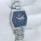 Vintage Seiko 5 Automatic Men's Watch Black Dial Japan Made