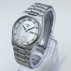 Vintage Watch Seiko 5 Automatic Men's Watch Silver Dial Japan Made