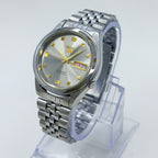 Seiko 5 - 7S26-00X0 Automatic Men's Watch Day Date Stainless Steel Japan Made