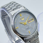 Vintage Seiko 5 Automatic 17J Men's Wristwatch Japan Made