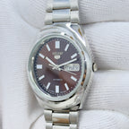 Seiko 5 - Custom Vintage Style Automatic Mens Watch 6309  Brown Sunburst Dial