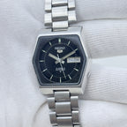 Vintage Seiko 5 Automatic Men's Watch Black Dial Japan Made