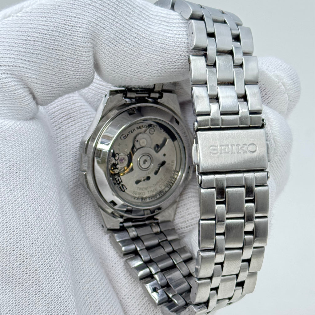 Vintage Seiko 5 Automatic 7S36-00A0 23J Grey Dial Men's Watch