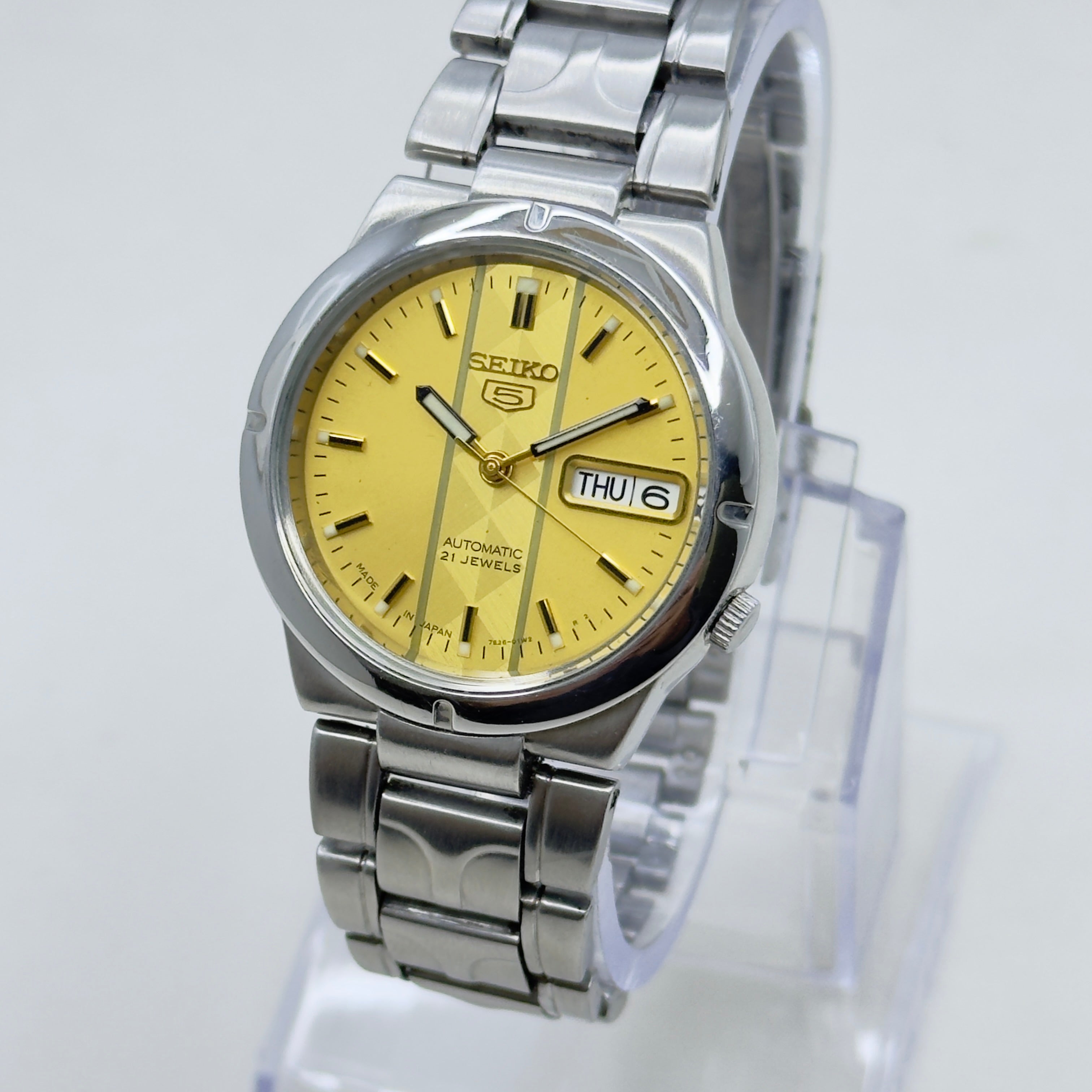 Vintage Seiko 5 Automatic Men's Watch Japan Made