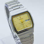 Vintage Seiko 5 Square Automatic Wristwatch