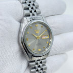 Seiko 5 - 7S26-00X0 Automatic Men's Watch Day Date Stainless Steel Japan Made