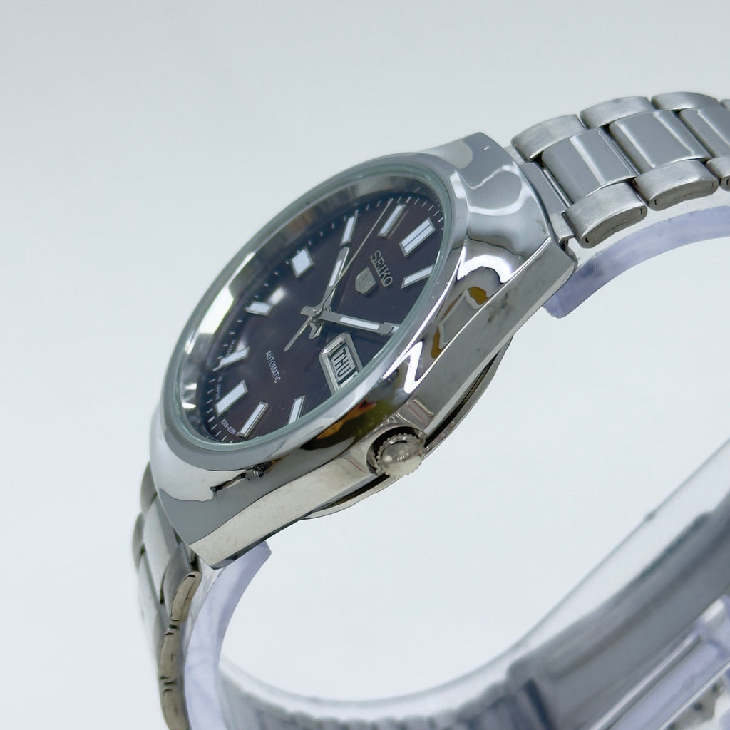 Seiko 5 - Custom Vintage Style Automatic Mens Watch 6309  Brown Sunburst Dial