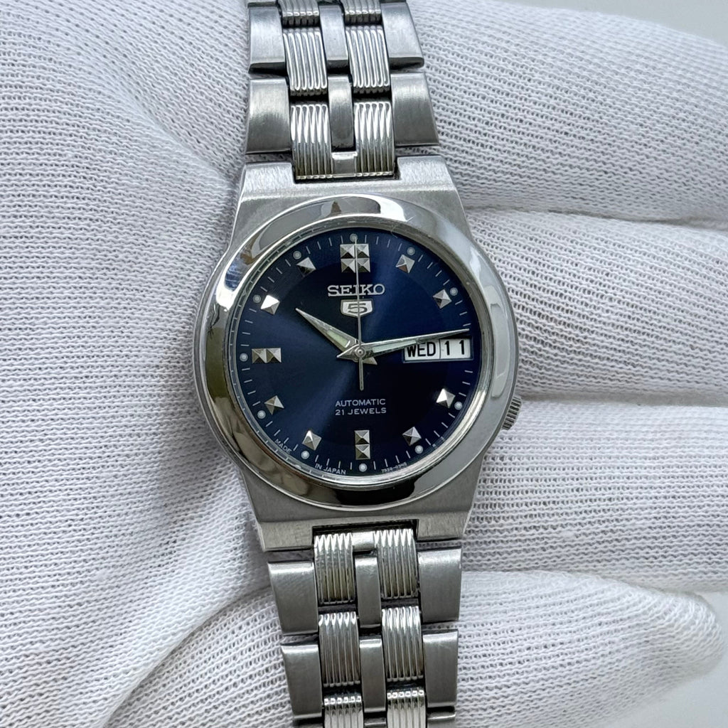 Seiko 5 Automatic Vintage Unisex Wristwatch 35mm Japan Made
