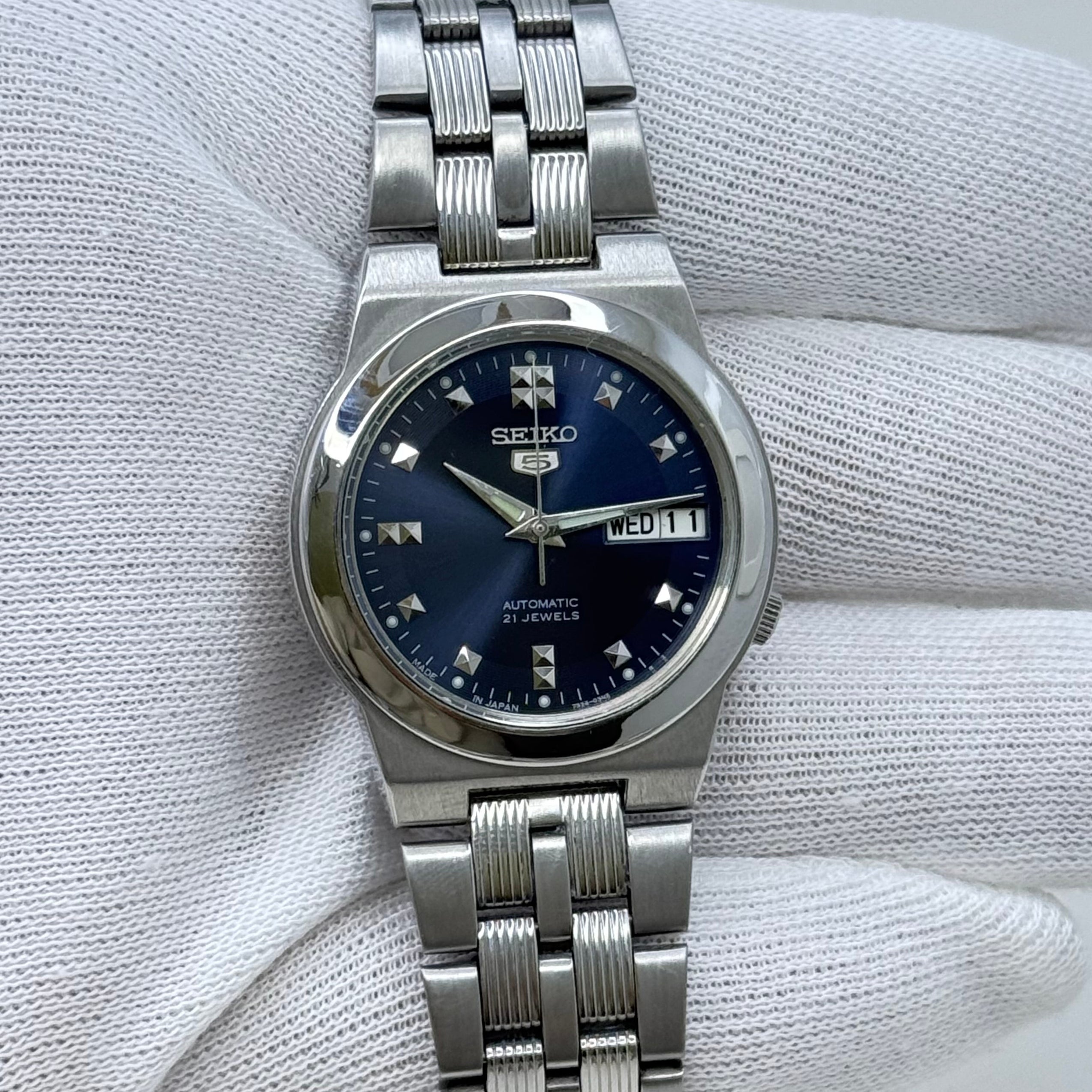 Seiko 5 Automatic Vintage Unisex Wristwatch 35mm Japan Made