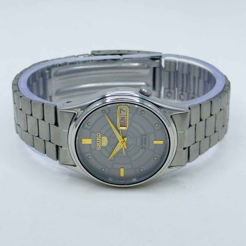 Vintage Seiko 5 Automatic 17J Men's Wristwatch Japan Made