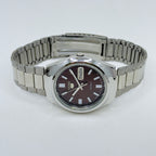 Seiko 5 - Custom Vintage Style Automatic Mens Watch 6309  Brown Sunburst Dial