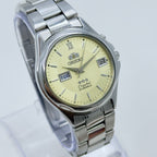 Vintage Watch Orient 3 Star Crystal Automatic Men's Wristwatch Japan