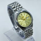 Seiko 5 - 7S26-00X0 Automatic Men's Watch Day Date Stainless Steel Japan Made