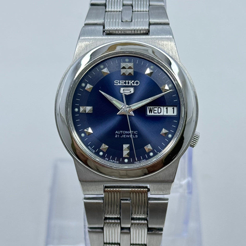 Seiko 5 Automatic Vintage Unisex Wristwatch 35mm Japan Made