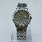 Vintage Seiko 5 Automatic 7S36-00A0 23J Grey Dial Men's Watch