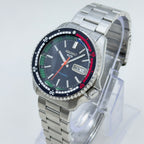 Seiko 5 - Sports Diver Mod: Black Dial Automatic Stainless Steel Watch