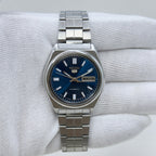 Vintage Seiko 5 Automatic Blue Dial Day-Date Japan Made