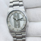 Vintage Watch Seiko 5 Automatic Men's Watch Silver Dial Japan Made
