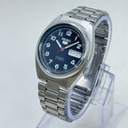 Vintage Seiko 5 Automatic Black Dial — 21 Jewels (7S26)