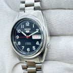 Vintage Seiko 5 Automatic Black Dial — 21 Jewels (7S26)