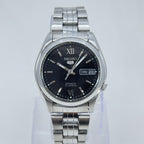 Seiko 5 - 7S26-01V0 Automatic Men's Watch Day Date Stainless Steel Japan Made