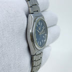 Vintage Seiko 5 Automatic Blue Dial Day-Date Japan Made