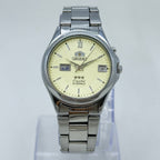 Vintage Watch Orient 3 Star Crystal Automatic Men's Wristwatch Japan
