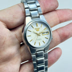 Seiko 5 - Automatic Men's Wristwatch Day Date Japan Made