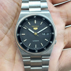 Seiko 5 - Automatic Black Dial 36mm Classic Men's Watch Vintage Japan