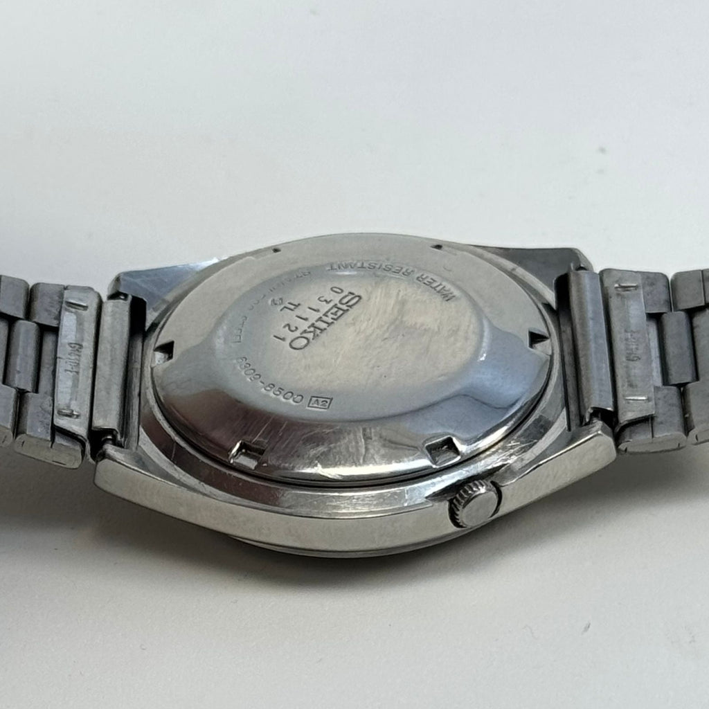 Vintage Seiko 5 - Automatic Blue Dial Day-Date Classic Men’s Watch Japan Made