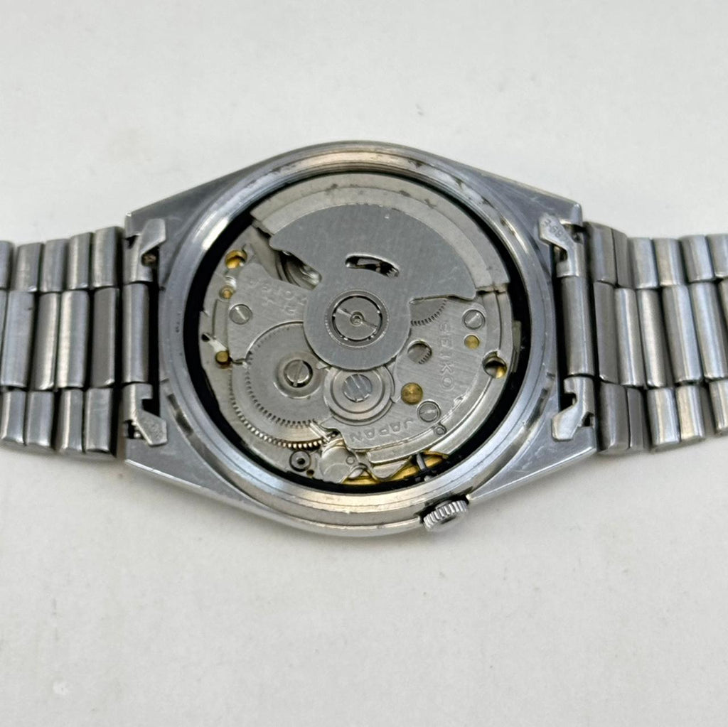 Vintage Seiko 5 Automatic Gold Dial Day-Date Japan Made