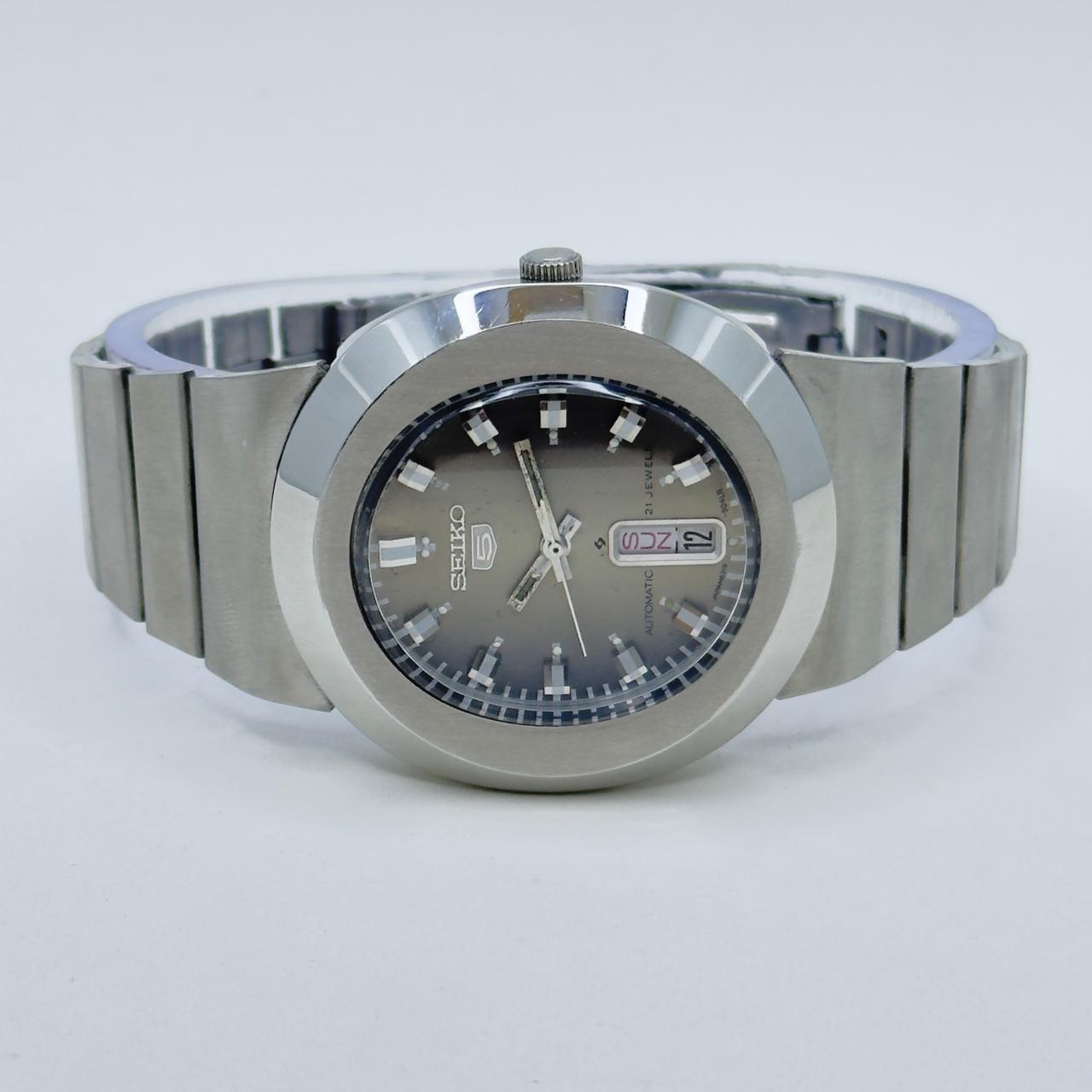Seiko 5 Automatic 6319-5030 Vintage Watch – Smoky Grey Dial, Day-Date, 40mm Japan