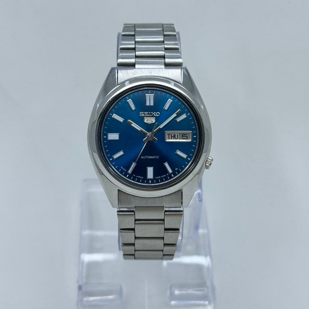 Seiko5 - 7009-3040 Automatic Men's Wristwatch Vintage Japan