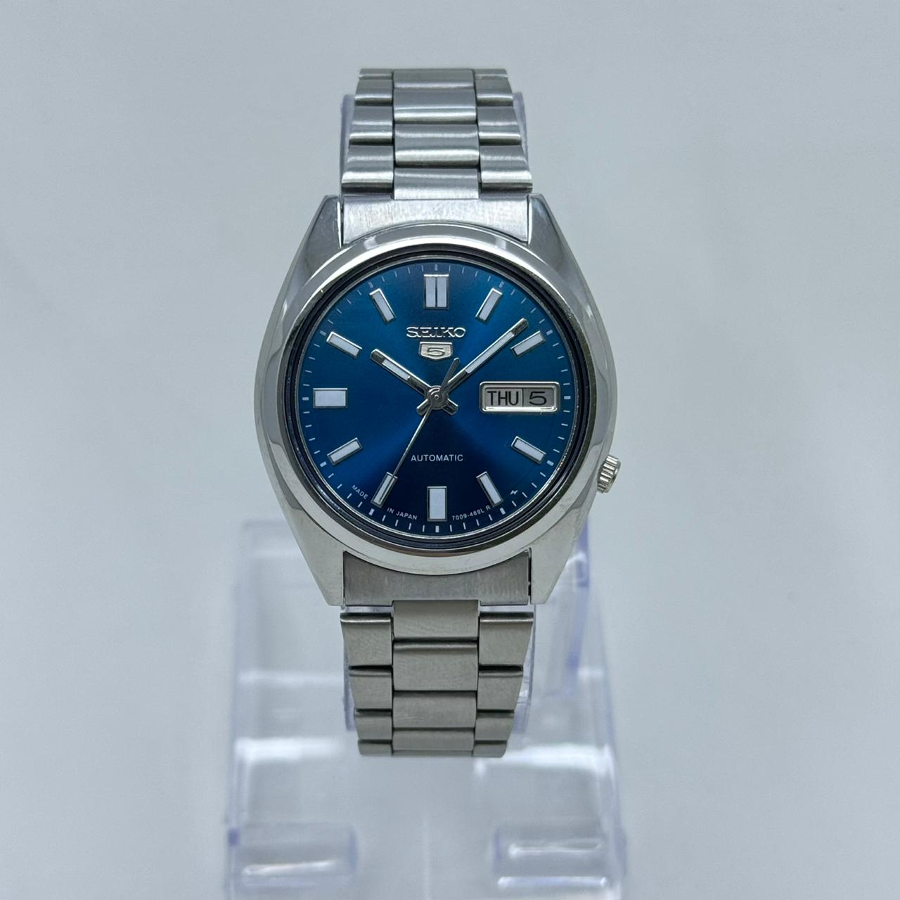 Seiko5 - 7009-3040 Automatic Men's Wristwatch Vintage Japan