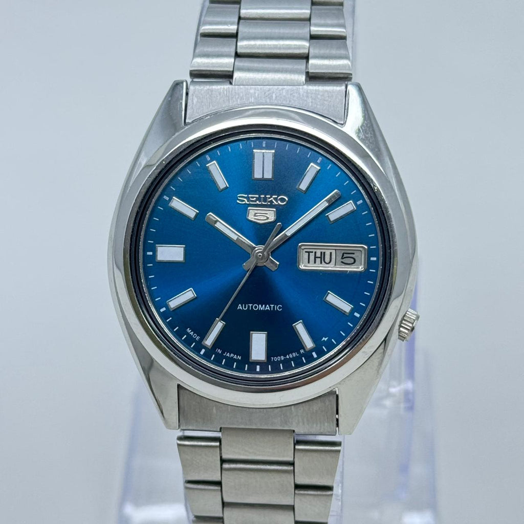 Seiko5 - 7009-3040 Automatic Men's Wristwatch Vintage Japan