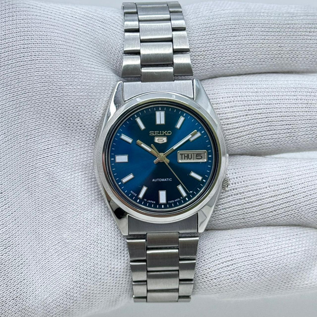 Seiko5 - 7009-3040 Automatic Men's Wristwatch Vintage Japan