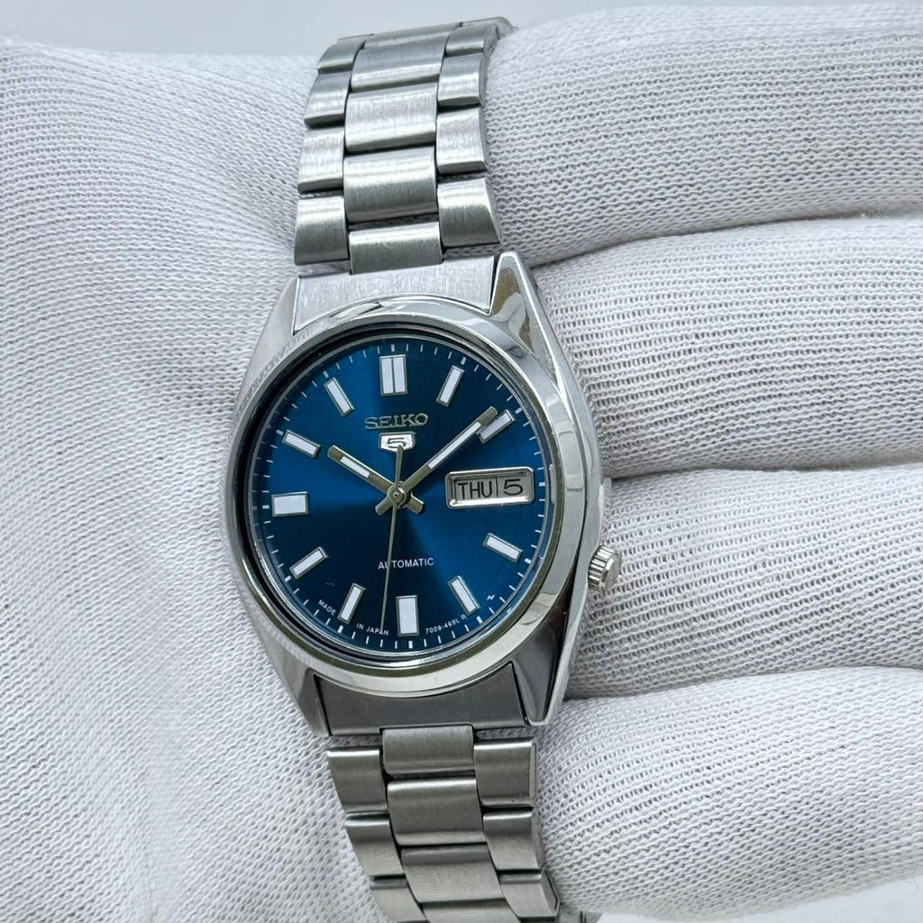 Seiko5 - 7009-3040 Automatic Men's Wristwatch Vintage Japan