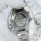 Seiko 5 Sports Diver Mod: Orange Dial Automatic Stainless Steel Watch