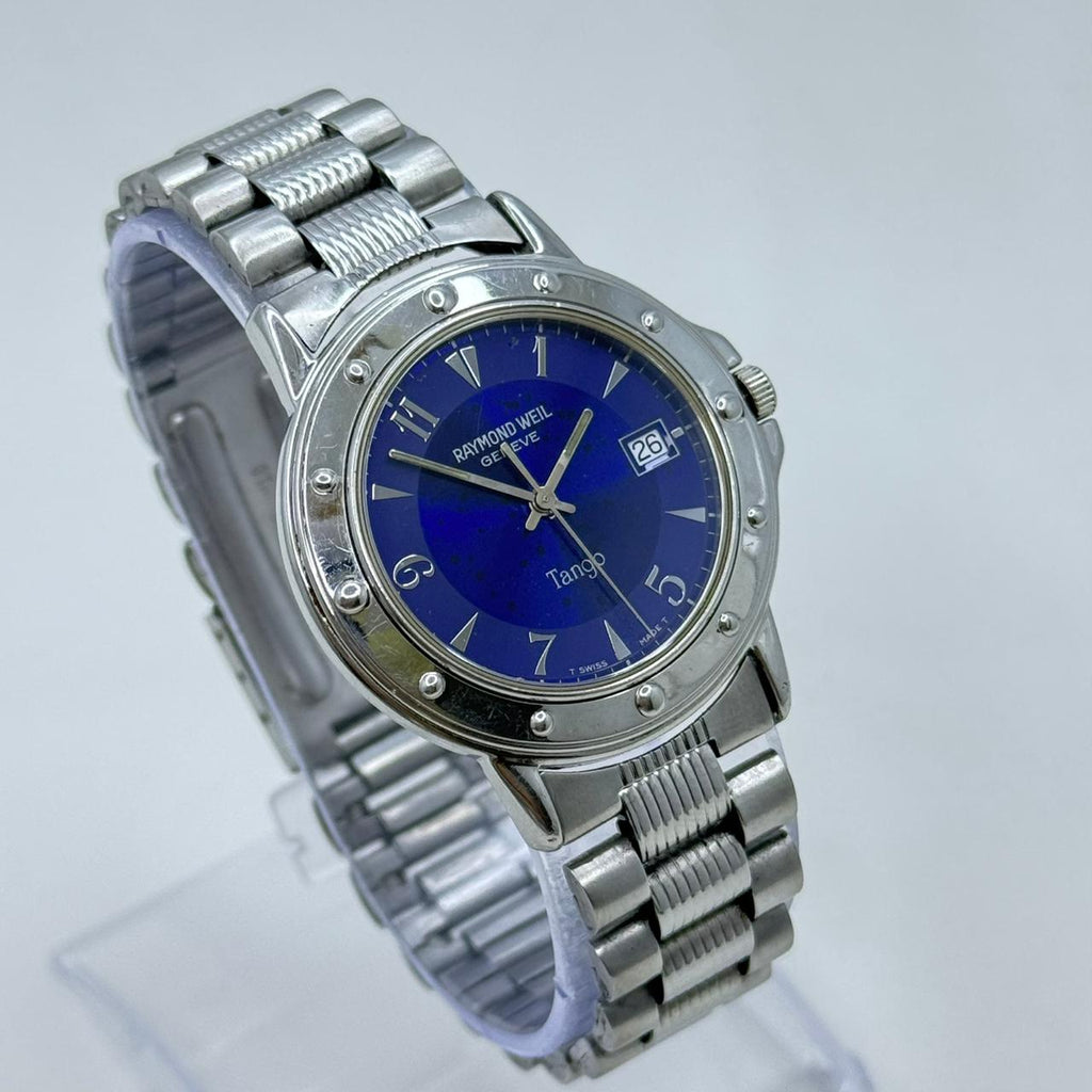 Vintage Raymond Weil Geneve Tango Swiss Made Quartz Slim Watch Swiss Made