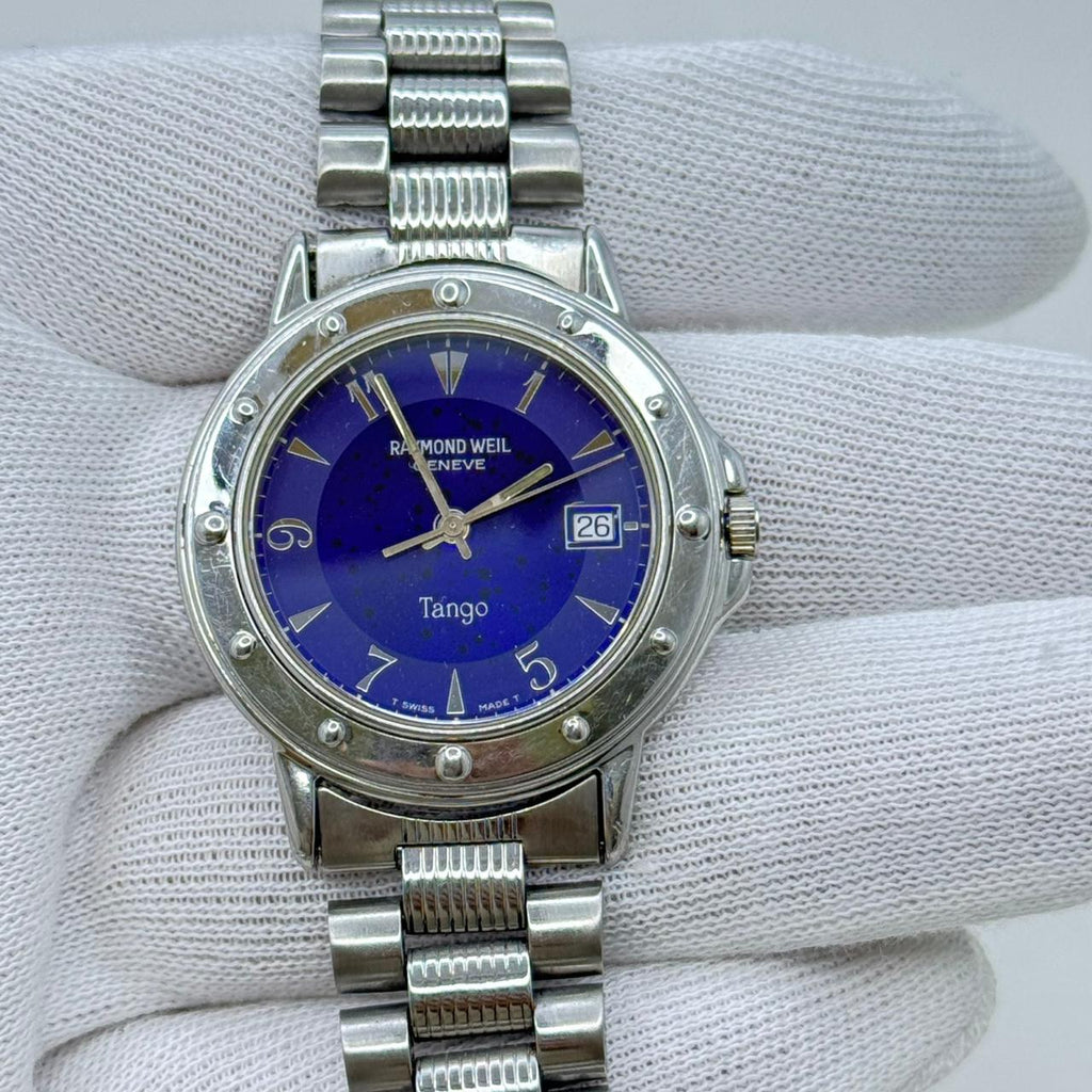 Vintage Raymond Weil Geneve Tango Swiss Made Quartz Slim Watch Swiss Made