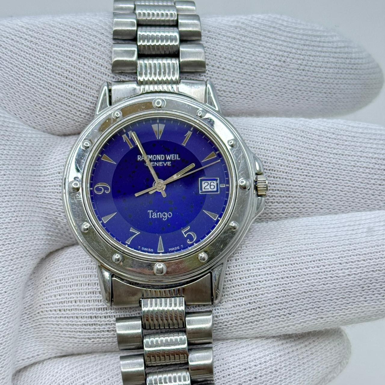 Vintage Raymond Weil Geneve Tango Swiss Made Quartz Slim Watch Swiss Made