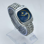 Seiko 5 - Automatic Men's Wristwatch Classic Blue Dial Vintage Japan made