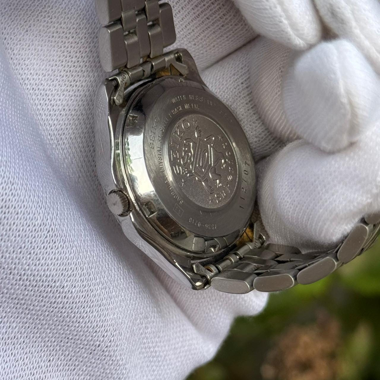 Seiko 5 Superior 7S36-0210 Automatic Men's Wristwatch Vintage Japanese